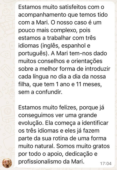 Depoimento de família