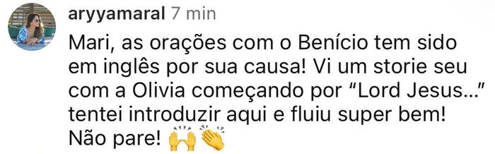 Depoimento de família
