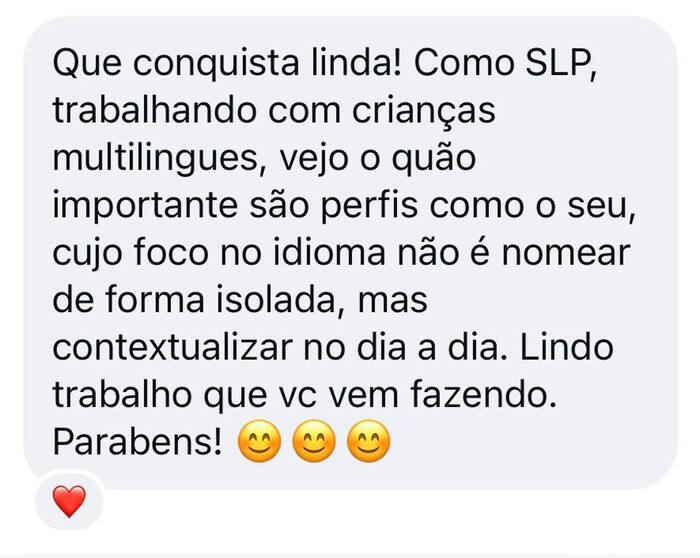 Depoimento de família
