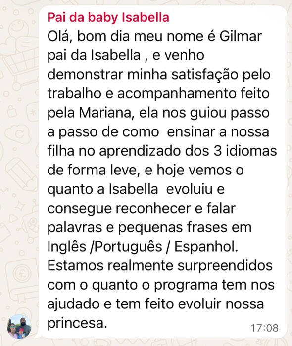 Depoimento de família